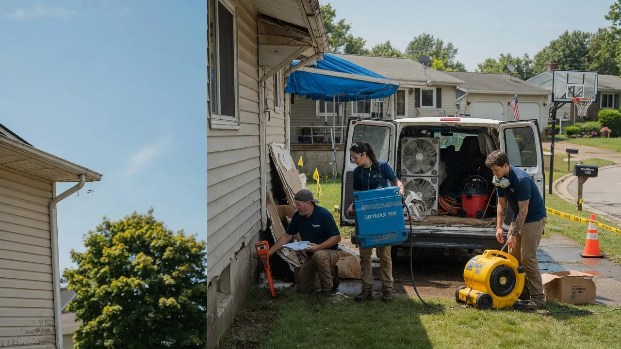 Ceiling Leak Cleanup in Payne, OH near me
